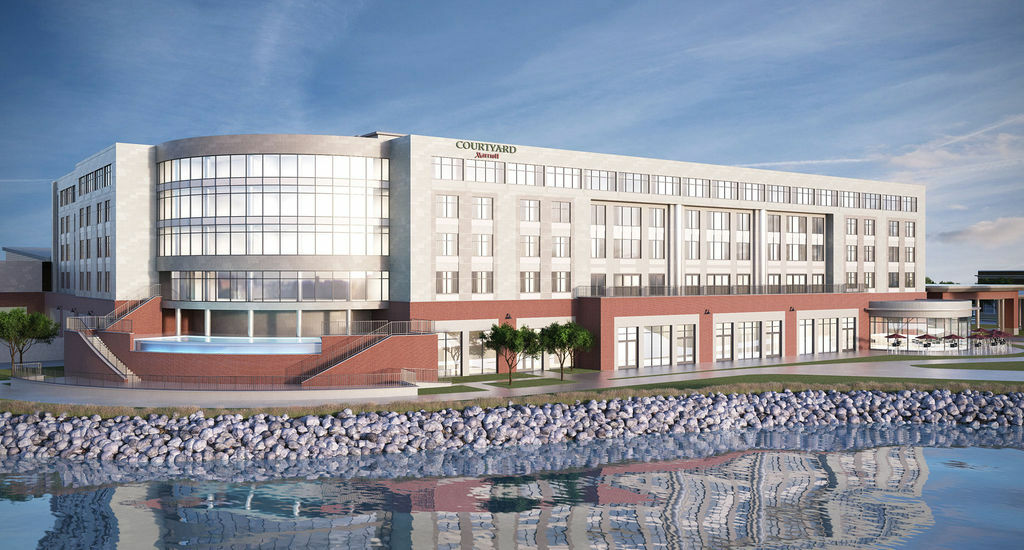 Courtyard By Marriott Erie Bayfront Hotel Exterior photo